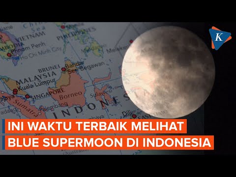 Blue Supermoon 30 Agustus Malam, Terbesar dan Paling Terang Sepanjang 2023