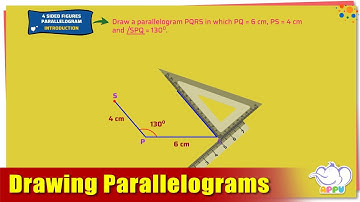 G6 - Module 20 - Introduction - Drawing Parallelograms | Appu Series | Grade 6 Math Learning