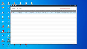 Demo how to activate Safire camera and put on ONVIF protocol