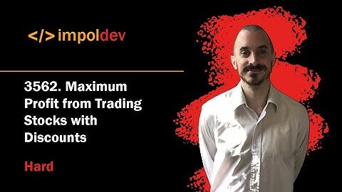 Maximum Profit from Trading Stocks with Discounts | LeetCode 3562 - Python