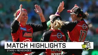 Renegades too strong in MCG derby | Rebel WBBL|04