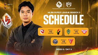 ( Re Stream) MSL MM Season 3 | Regular Season | W5D3
