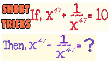 ALGEBRA SHORT TRICKS | WITHOUT PEN or PAPER (In Hindi)