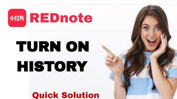 How To Turn On History On REDnote App For Iphone | Step By Step