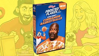 Cereal Time: Frosted Flakes w/ Cinnamon Basketballs!