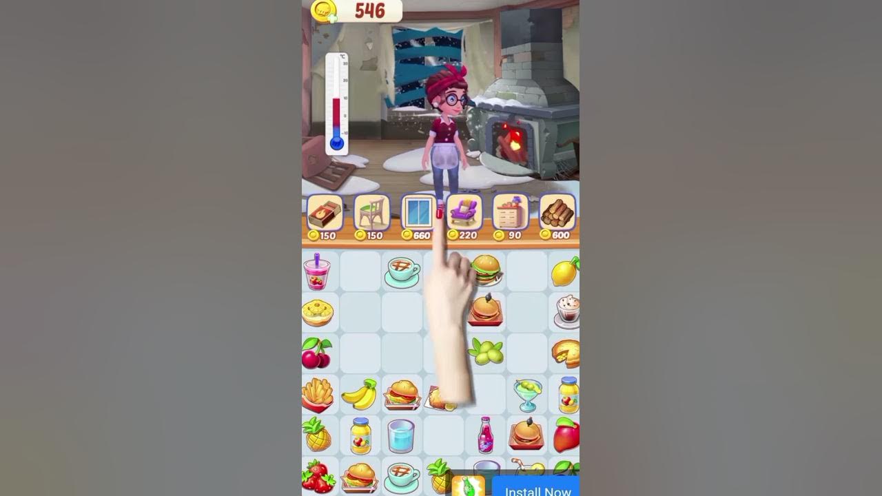 Merge Cooking Theme Restaurant gameplay adscooking restaurant chef 