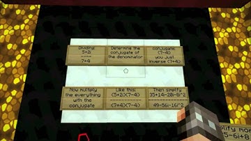 Math Project 2013- How to use +,-,x and / with complex numbers