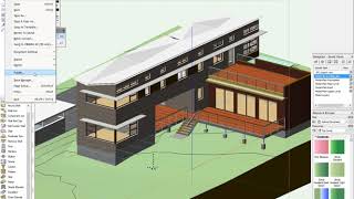 How to export a model from Vectorworks to Lumion