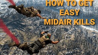 HOW TO GET MID AIR KILLS COD WARZONE