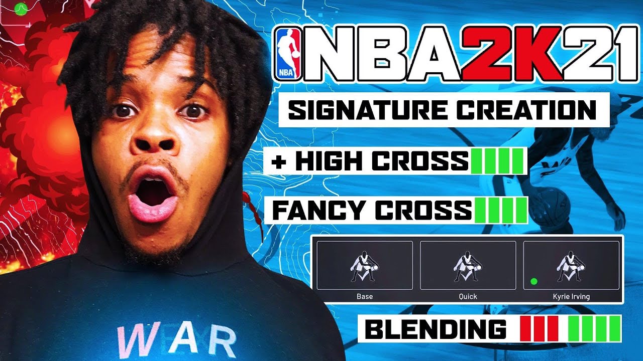 NBA 2K21 NEW DRIBBLE MOVE CREATOR - NBA 2K21 SIGNATURE STYLES CREATOR - YouTube