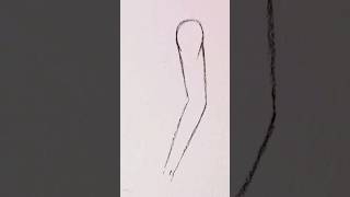 How to draw an arm step by step with easy fast way