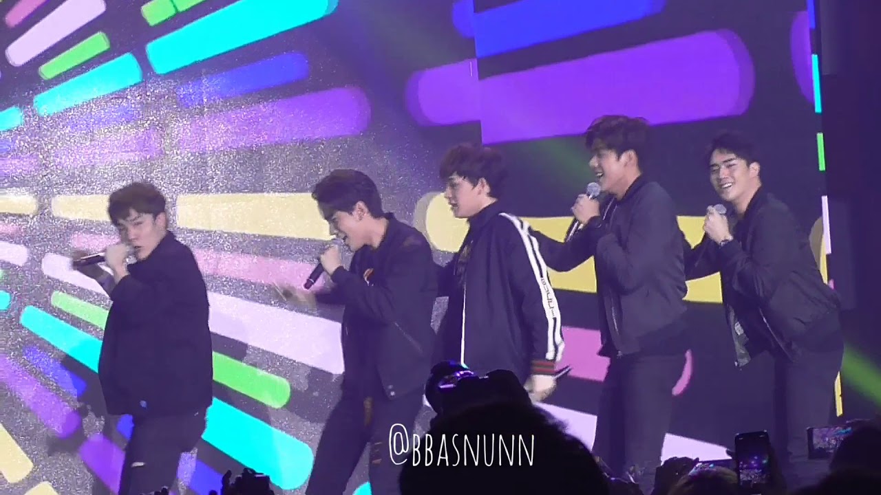 180831 บาสแว๊นฟ้อ หล่อเฟี้ยว @ งาน Youtube Fanfest Thailand 2018