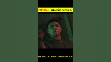 FASTEST RAP SONG BY PAKISTAN RAPPER TalhaYunus,ChenK,Rapthor