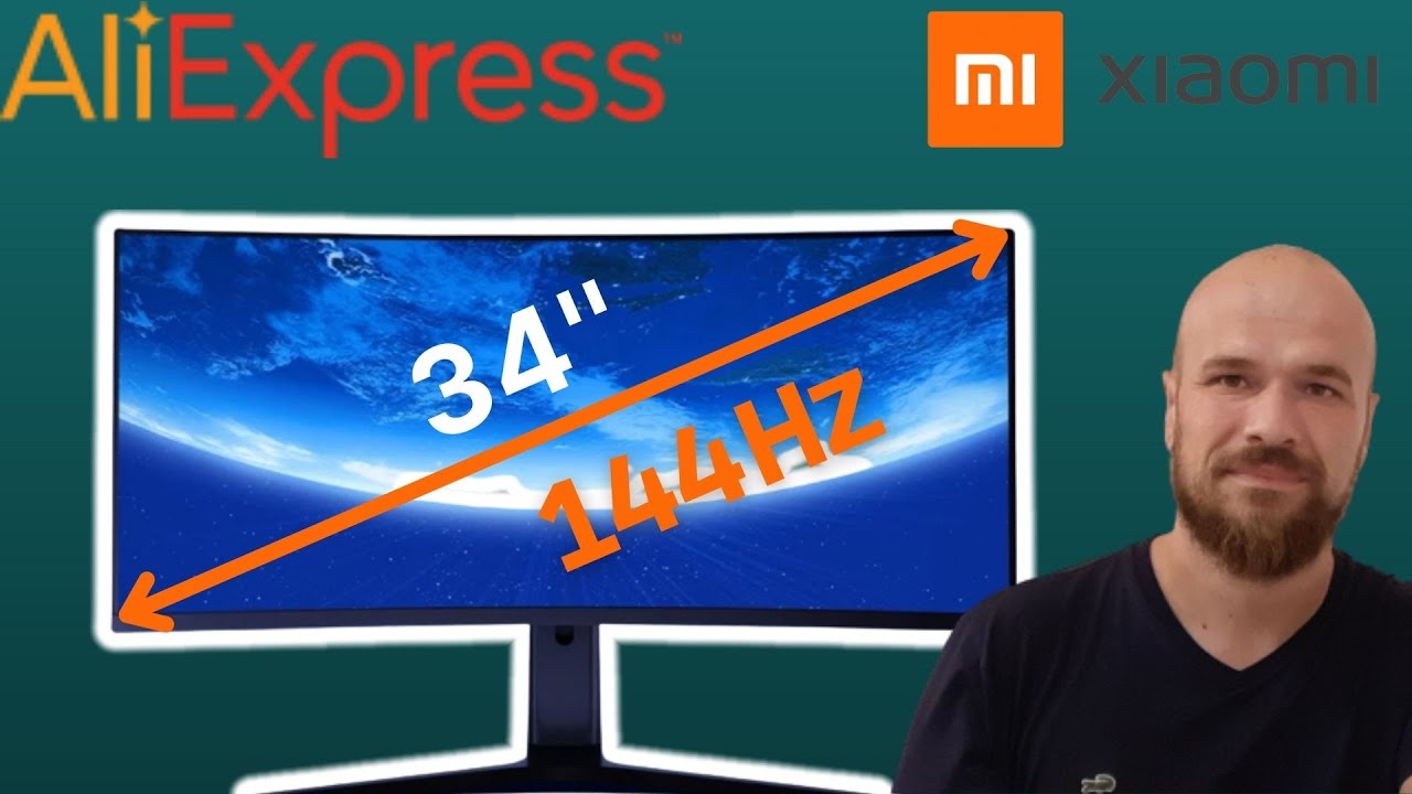 L'écran gaming incurvé 34 pouces et 144 Hz de Xiaomi coûte 200 € de moins