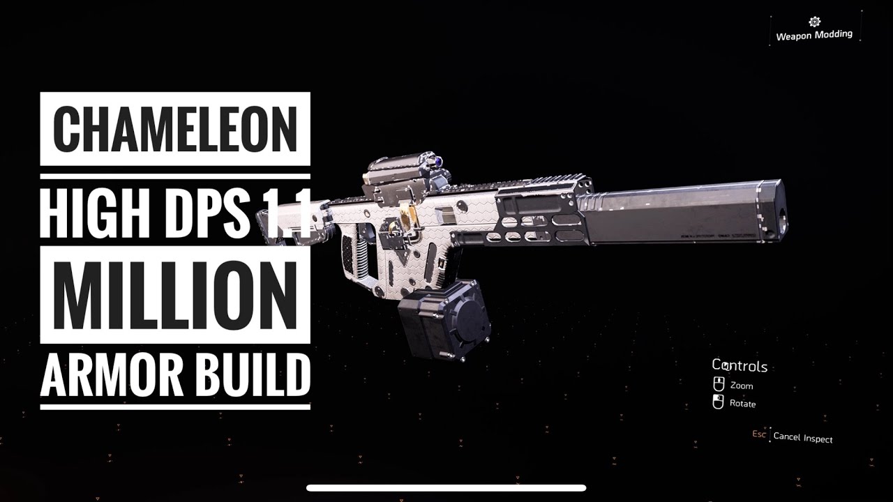 The Division 2 | TU10.1 | Chameleon | High DPS | 1.1 Million Armor | Easy Solo Heroic