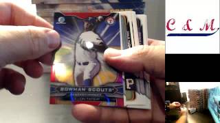 2015 Bowman Draft Group Break Hobby Case