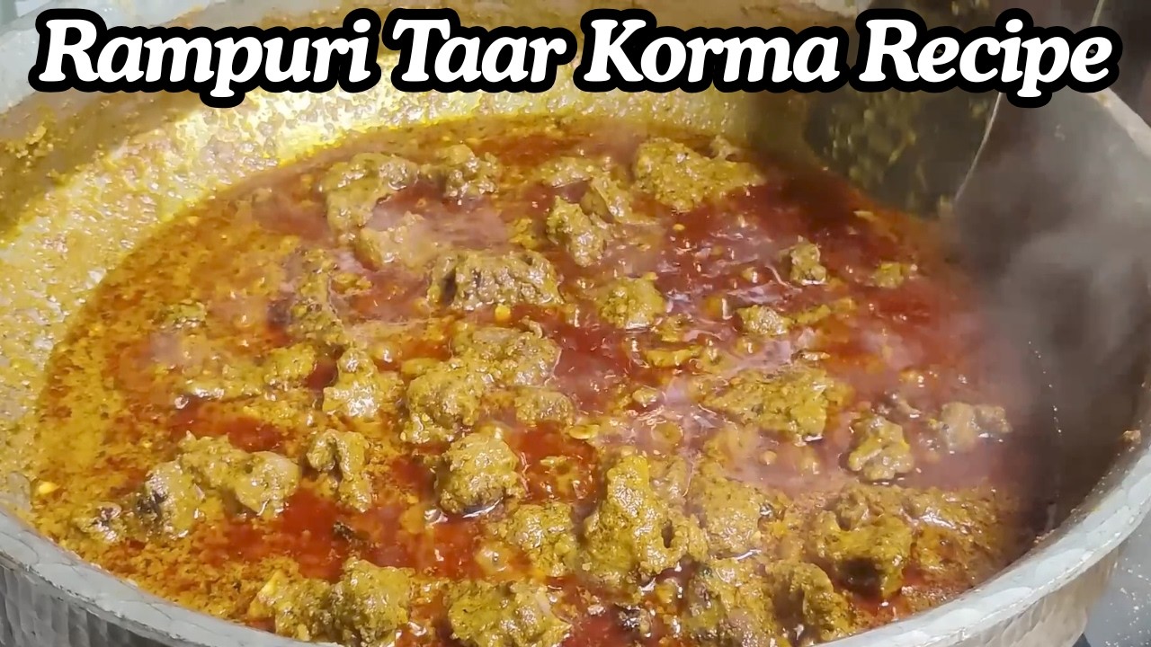Rampuri Taar Korma | रामपुर का फेमस मटन तार कोरमा | Mutton Taar Korma | Gosht Korma Recipe | Korma