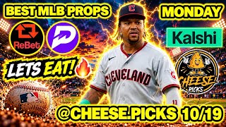 LETS EAT! BEST MLB PROPS 10/19 - RENT DUE!