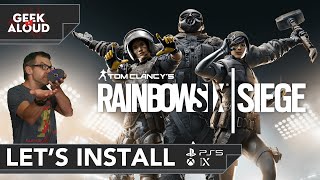Let's Install - Tom Clancy's Rainbow Six Siege [Playstation 5 vs Xbox Series X] screenshot 1