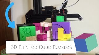 3D Printed Cube Puzzles//Pt.1 How to design