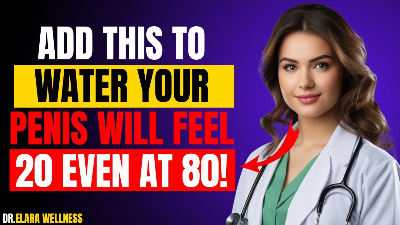 Don’t Drink Plain Water After 50! Add THIS Mineral for Insane Blood Flow | Dr.Elara Wellness