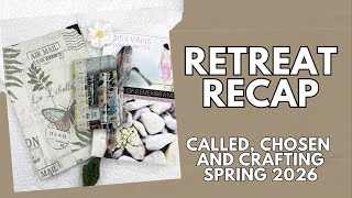 Retreat Recap - Called Chosen and Crafting Spring Retreat 2026
Thank so much for watching. Today I’m sharing some highlights from hosting my second Called Chosen and Crafting retreat. We had such a lovely time of fellowship and crafting. I’m looking forward to hosting more retreats in the future as well.
Please like, comment and subscribe.
Follow me on Instagram @minders78
Check out my website:
https://www.calledchosenandcrafting.com/
Join my Facebook Group:
https://www.facebook.com/share/g/15U8rNacYA/?mibextid=wwXIfr
Affiliate links:
Creative Worship Stamps:
https://creativeworshipstamps.com/?aff=35
The James Method:
https://www.thejamesmethod.com/?sca_ref=3979250.eySms0ACXn
Scrapbook.com
https://www.awin1.com/cread.php?awinmid=87737&awinaffid=2641118&ued=https%3A%2F%2Fwww.scrapbook.com
Precious Memory Boxes: (use code MINDY15 to save)
https://www.etsy.com/shop/PreciousMemoryBoxes?coupon=MINDY15&load_webview=1&bid=GIfCThRA4VdDxA04qbwyXtNYAPvl
One Stop Apothecary shop:
https://onestopapothecaryshop.com/?aff=4
The Junk Journal Studio:
https://www.etsy.com/shop/TheJunkJournalStudio
Amazon storefront (as an Amazon associate I earn from qualifying purchases)
https://www.amazon.com/shop/mindyhunt
Kofi https://ko-fi.com/mindy56690 Retreat Recap - Called Chosen and Crafting Spring Retreat 2026