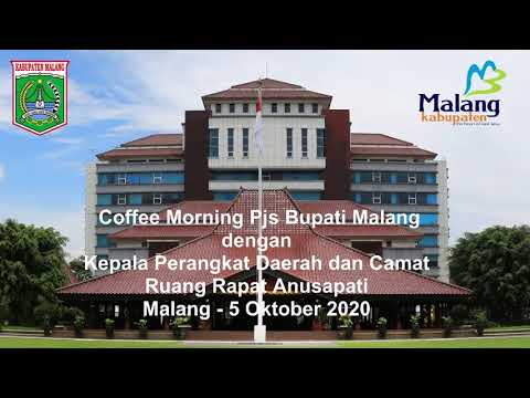 Coffee Morning Pjs Bupati - Anusapati 5 Oktober 2020