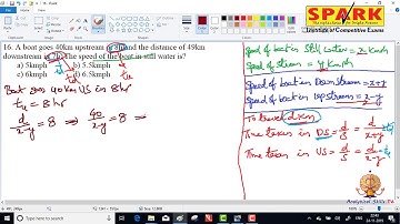 Time and distance || Question 16 ||  Spark Institute ||  Easy Arithmetic ||  Krishna Sir