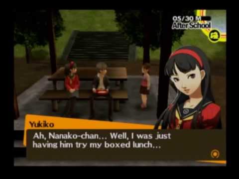 persona 4 playthrough part 39 5 yukiko s cooking youtube