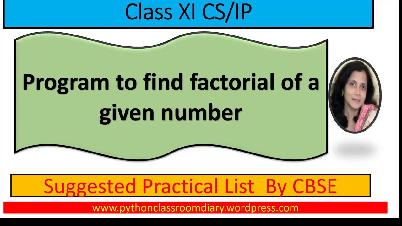 13. ( 2Methods )To find factorial using while loop | using for loop in ...
