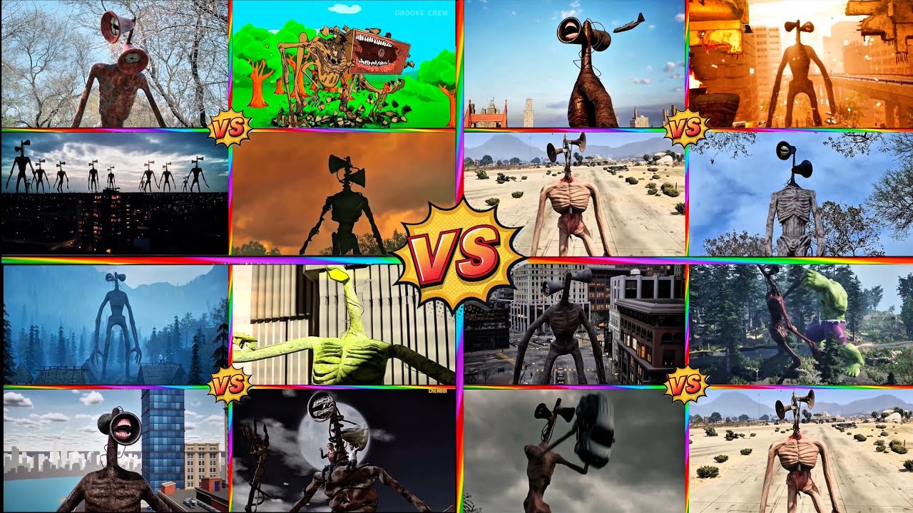 Mix - SIREN BATTLE Siren Head Coffin Dance Song All