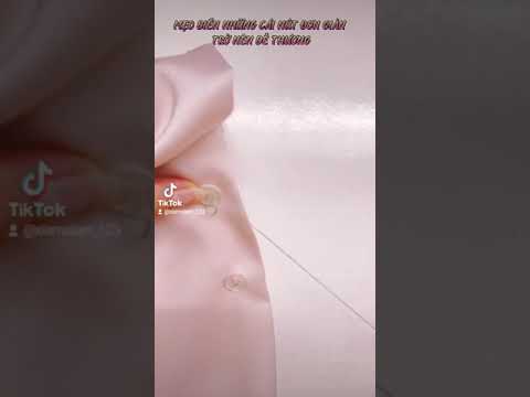 Mẹo biến những cái nút đơn giản trở nên dễ thương.