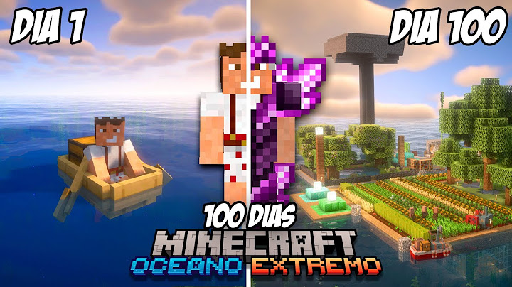 100 DIAS  en un MUNDO SOLO de OCEANO EXTREMO en Minecraft | EP4