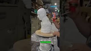 Part 3 DIY Graveyard Bust   Sculpting Secrets REVEALED  Head Tilt Trick You NEED To Know! #sculpture