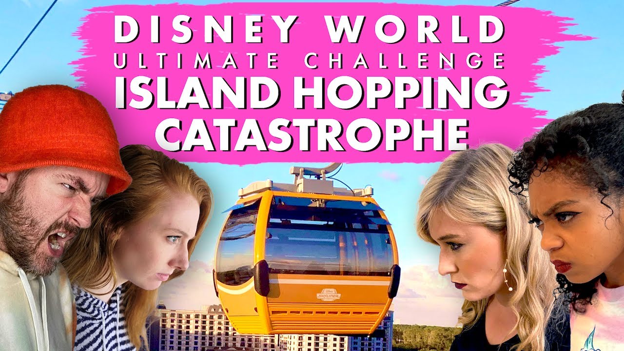 ISLAND HOPPING CATASTROPHE: Disney World Challenge - YouTube