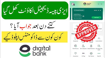 Easypaisa 10 Cror Limit Account Approved | Easypaisa Digital Account In Progress
