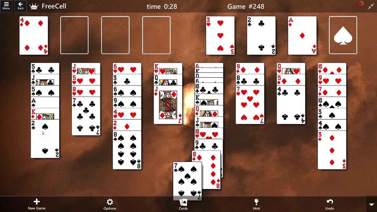 247 freecell klondike solitaire