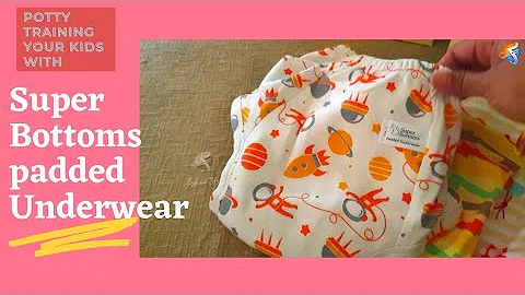 #Superbottoms padded Underwear for Potty training for toddlers review. #trainerpants #2023