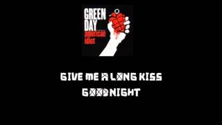 Download Lagu Give Me Novacaine w lyrics   Green Day MP3