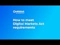 Get ready for the Digital Markets Act (DMA) with Cookiebot CMP