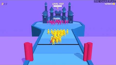 Join Clash 3D New Update Gameplay Walkthrough (iOS, Android) Part 100 | Level 1501-1510