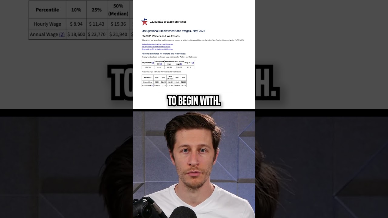 "No Tax On Tips" is a Misleading Policy #shorts