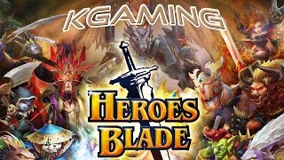 Heroes Blade Gameplay and First Look - iOS / Android Game