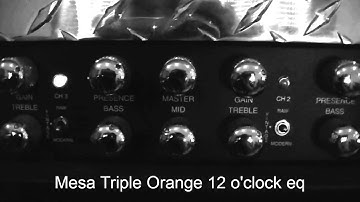 Mesa Dual Rectifier Rev F vs Mesa Triple Rectifier Progressive Gonk