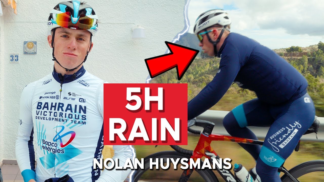 DAY IN THE LIFE OF A PROFESSIONAL CYCLIST ft. Nolan Huysmans