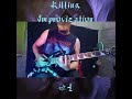 Killing Improvization #4 #guitarlessons #metalguitar #deathmetalriff #shredder #shredmetal 501