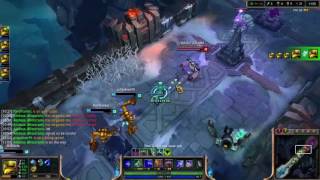 Troll Blitzcrank ARAM - League of Legends