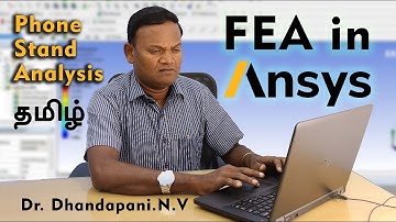 #FEA in #ansys #software  #R&D #Mechanical #engineer  in Tamil | Dr. Dhandapani | MEC Coimbatore
