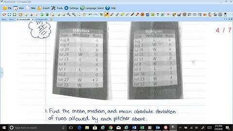 9.5 Mean Absolute Deviation Part 1