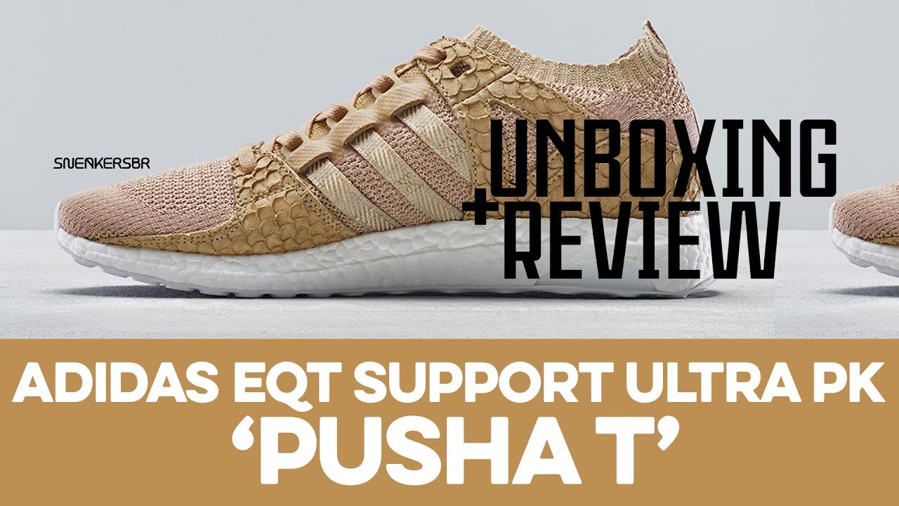 Unboxing+Review - Adidas Eqt Support Ultra Pk 'Pusha T' - Youtube